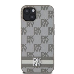 DKNY Leather Checkered Case kaina ir informacija | Telefono dėklai | pigu.lt