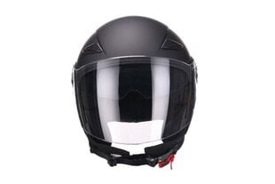 HELMET VITO JET AMARO MATTE BLACK / XS цена и информация | Шлемы для мотоциклистов | pigu.lt