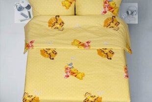 Хлопковое постельное белье из 3 частей Vinipuh & Friends 100x135 см цена и информация | Детское постельное бельё | pigu.lt