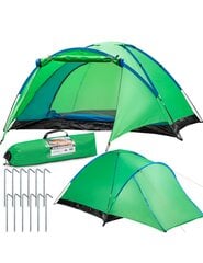 6-местная туристическая палатка Maverick Iglo, 2,9х2,4м, зеленая цена и информация | Палатки | pigu.lt