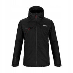Striukė vyrams Alpinus Causses, juoda цена и информация | Мужские куртки | pigu.lt