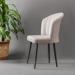 Prekė su pažeista pakuote.2-jų kėdžių komplektas Kalune Design Rubi, baltas цена и информация | Мебель с поврежденной упаковкой | pigu.lt