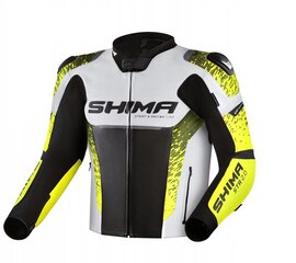 Moto striukė Shima STR 2.0 r. juodai geltona, odinė kaina ir informacija | Shima Autoprekės | pigu.lt