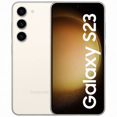 Prekė su pažeista pakuote.Samsung Galaxy S23 5G 8/128GB SM-S911BZEDEUE Beige цена и информация | Мобильные телефоны, фото и видео товары с поврежденной упаковкой | pigu.lt