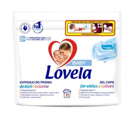 Lovela BABY skalbimo kapsulės, 11 vnt цена и информация | Средства для стирки | pigu.lt