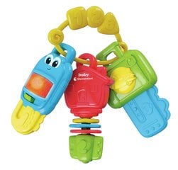 Žaisliniai rakteliai su garsais ir šviesomis Clementoni Baby kaina ir informacija | Žaislai kūdikiams | pigu.lt