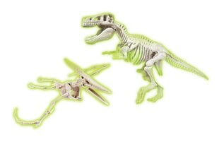 Набор для раскопок Clementoni Jurassic World Dig T-Rex E Pteranodon цена и информация | Игрушки для мальчиков | pigu.lt