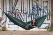 Hamakas Ticket To The Moon Compact Hammock Forest Green цена и информация | Hamakai | pigu.lt