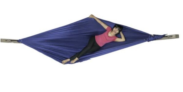 Hamakas Ticket To The Moon Compact Hammock Royal Blue цена и информация | Hamakai | pigu.lt