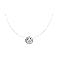 Колье Stella jewelry из серебра и родия для женщин с синтетическими камнями, 87070018-91 цена и информация | Украшения на шею | pigu.lt