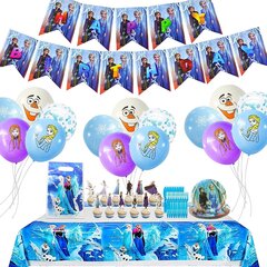 Украшения на день рождения Frozen, 87 деталей цена и информация | Праздничные декорации | pigu.lt