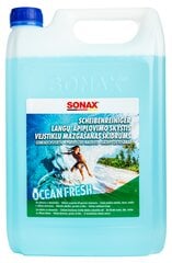 Vasarinis langų apiplovimo skystis Sonax Ocean Fresh, 4L kaina ir informacija | Langų ir aušinimo skysčiai | pigu.lt