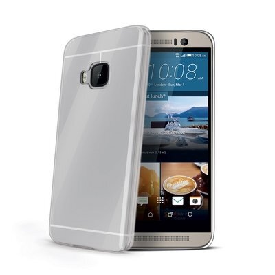 Apsauginis dėklas Celly Gelskin skirtas HTC One M9, Skaidrus kaina ir informacija | Telefono dėklai | pigu.lt