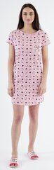 Женская ночная рубашка Gena (розовая) цена и информация | Женские пижамы, ночнушки | pigu.lt