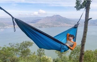 Гамак Ticket To The Moon King Original Hammock Aqua/Grey цена и информация | Гамаки | pigu.lt