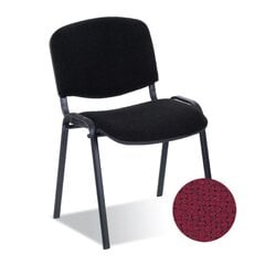 Lankytojų kėdė NOWY STYL ISO, C-29, bordo sp. kaina ir informacija | Biuro kėdės | pigu.lt