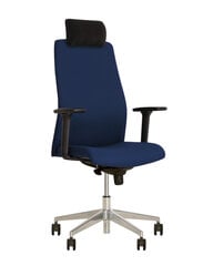 Эргономичное кресло для руководителя NOWY STYL Solo R Steel ES AL70, с подголовником, черный sp. цена и информация | Офисные кресла | pigu.lt