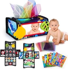 Развивающие игрушки для младенцев Montessori, 3в1 цена и информация | Игрушки для малышей | pigu.lt