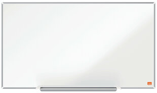 Магнитная доска стальная белая NOBO Impression Pro, широкоформатная 32", 71x40 см цена и информация | Канцелярские товары | pigu.lt