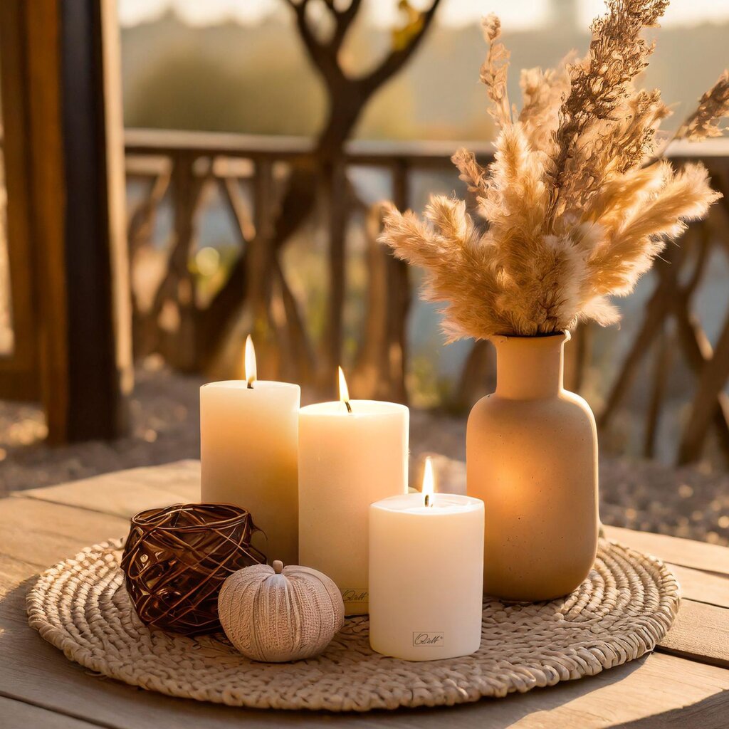 Farluce Trend žvakė - arbatos žvakių laikiklis Ø 10 cm H 12 cm kaina ir informacija | Žvakės, Žvakidės | pigu.lt