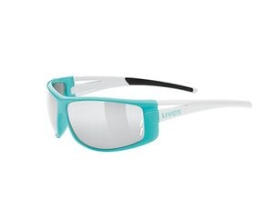 Sportiniai akiniai Uvex Sportstyle 305, balti mėlyni kaina ir informacija | Sportiniai akiniai | pigu.lt