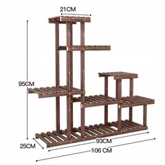 Подставка для цветов FLuxar home POL001 цена и информация | Подставки для цветов, держатели для вазонов | pigu.lt