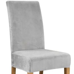 Чехол на стул универсальный, серый. цена и информация | Чехлы для мебели | pigu.lt