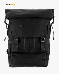 Рюкзак Milinal "Wide 2", кордура, черный цена и информация | Рюкзаки и сумки | pigu.lt