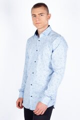 Marškiniai vyrams Giovanni Fratelli 2194CR8DROP003, mėlyni kaina ir informacija | Vyriški marškiniai | pigu.lt