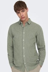 Рубашка Only &amp; Sons 22012321SWAMP-M цена и информация | Рубашка мужская | pigu.lt