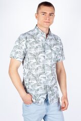 Marškiniai vyrams Mcl 32782YESIL, balti цена и информация | Рубашка мужская | pigu.lt