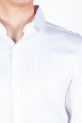 Marškiniai vyrams Giovanni Fratelli 7046CR8DROPSATIN001, balti kaina ir informacija | Vyriški marškiniai | pigu.lt