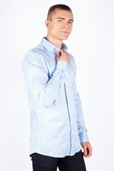 Marškiniai vyrams Giovanni Fratelli 7046CR8DROPSATIN004, mėlyni kaina ir informacija | Vyriški marškiniai | pigu.lt