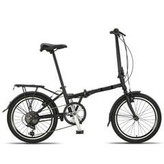 Sulankstomas dviratis Foldo 20" Urbano Ultra (URB.2001), juodas kaina ir informacija | Dviračiai | pigu.lt