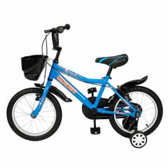 Vaikiškas dviratis GoKidy 16" Versus (VER.1603), mėlynas/oranžinis kaina ir informacija | Dviračiai | pigu.lt