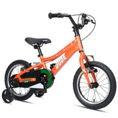 Vaikiškas dviratis GoKidy 14" Dude (DUD.1401), oranžinis цена и информация | Велосипеды | pigu.lt