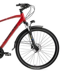 Turistinis dviratis Bisan 28" TRX8500 (PR10010353) 22, raudonas/juodas цена и информация | Велосипеды | pigu.lt