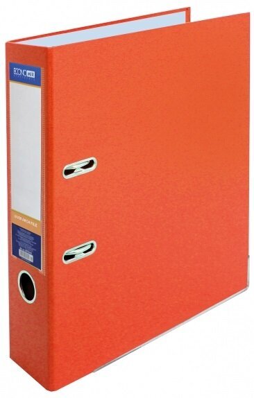 Segtuvas EconoMix, A4, 75mm, oranžinis цена и информация | Kanceliarinės prekės | pigu.lt