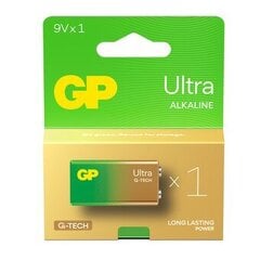 GP 6LR61 Ultra baterijos 216398 цена и информация | Батарейки | pigu.lt