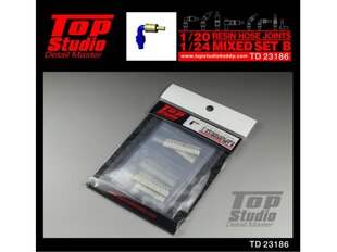 Surenkamų modelių papildomos dalys Top Studio Resin Hose Joints Mixed Set B kaina ir informacija | Konstruktoriai ir kaladėlės | pigu.lt