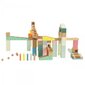 Medinės konstravimo kaladėlės su metalofonu, Classic World kaina ir informacija | Žaislai kūdikiams | pigu.lt