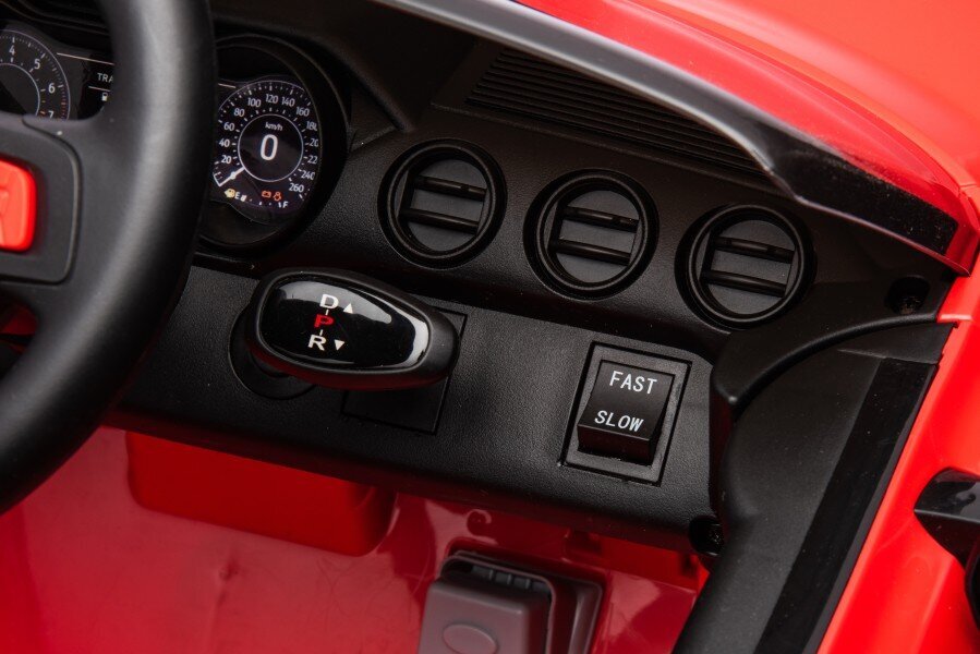 Vienvietis elektromobilis vaikams Ford Mustang GT500 Shelby, raudonas цена и информация | Elektromobiliai vaikams | pigu.lt