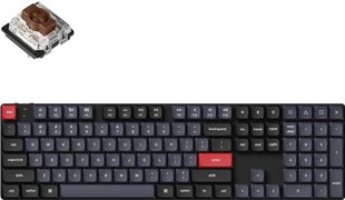 Keychron K5 Pro 100% беспроводная механическая клавиатура (ANSI, RGB, Hot-swap, Brown Switch) цена и информация | Клавиатуры | pigu.lt