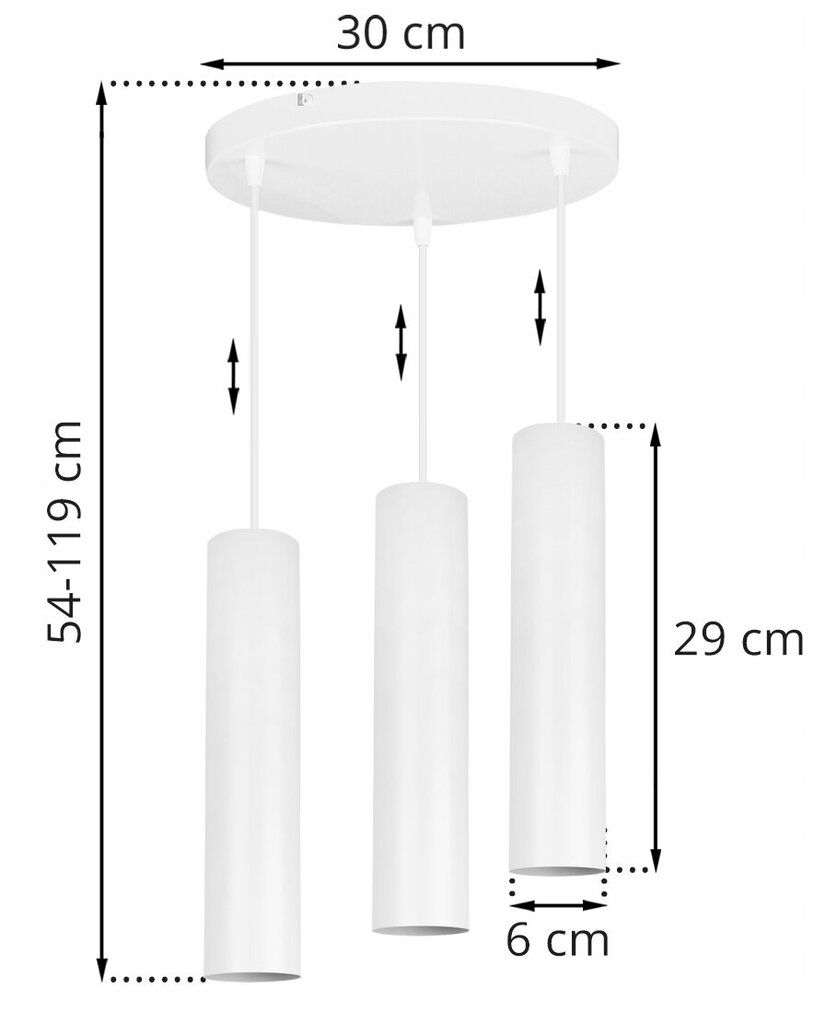 LightHome pakabukas Tuba kaina ir informacija | Pakabinami šviestuvai | pigu.lt