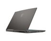 MSI Thin 15 B12UC-1253NL Intel Core i7 i7-12650H 16GB 512SSD NVIDIA GeForce RTX 3050 W11H Grey kaina ir informacija | Nešiojami kompiuteriai | pigu.lt