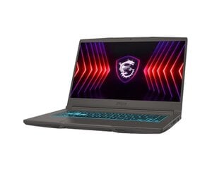 MSI Thin 15 B12UC-1253NL 15.6" 1920x1080/i7-12650H/16GB DDR4 3200 MHz/512GB SSD/GeForce RTX 3050 4GB/Windows 11 Home цена и информация | Ноутбуки | pigu.lt