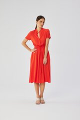 Suknelė moterims Stylove S366, oranžinė цена и информация | Платья | pigu.lt