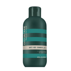 Šampūnas šalinantis nepageidaujamą rausvą plaukų atspalvį Elgon Colorcare Anti-Red pH 6, 300 ml цена и информация | Шампуни | pigu.lt