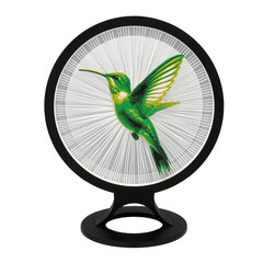 3Dgaminiai stalinis šviestuvas Kolibris, su plastiko gijomis цена и информация | Настольные светильники | pigu.lt
