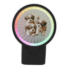 3Dgaminiai sieninis šviestuvas Šuniukai, su plastiko gijomis kaina ir informacija | Sieniniai šviestuvai | pigu.lt